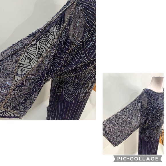 Pisarro nights mother Of bride blouson long dress - Picture 4 of 9